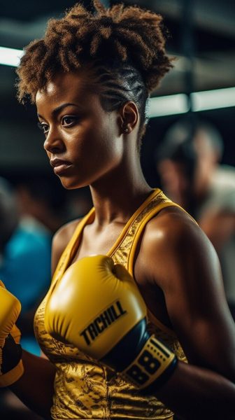 Influencer Boxing Girl