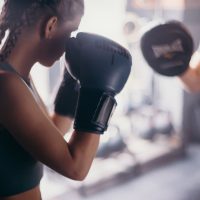 Influencer Boxing Violating Community Guidelines