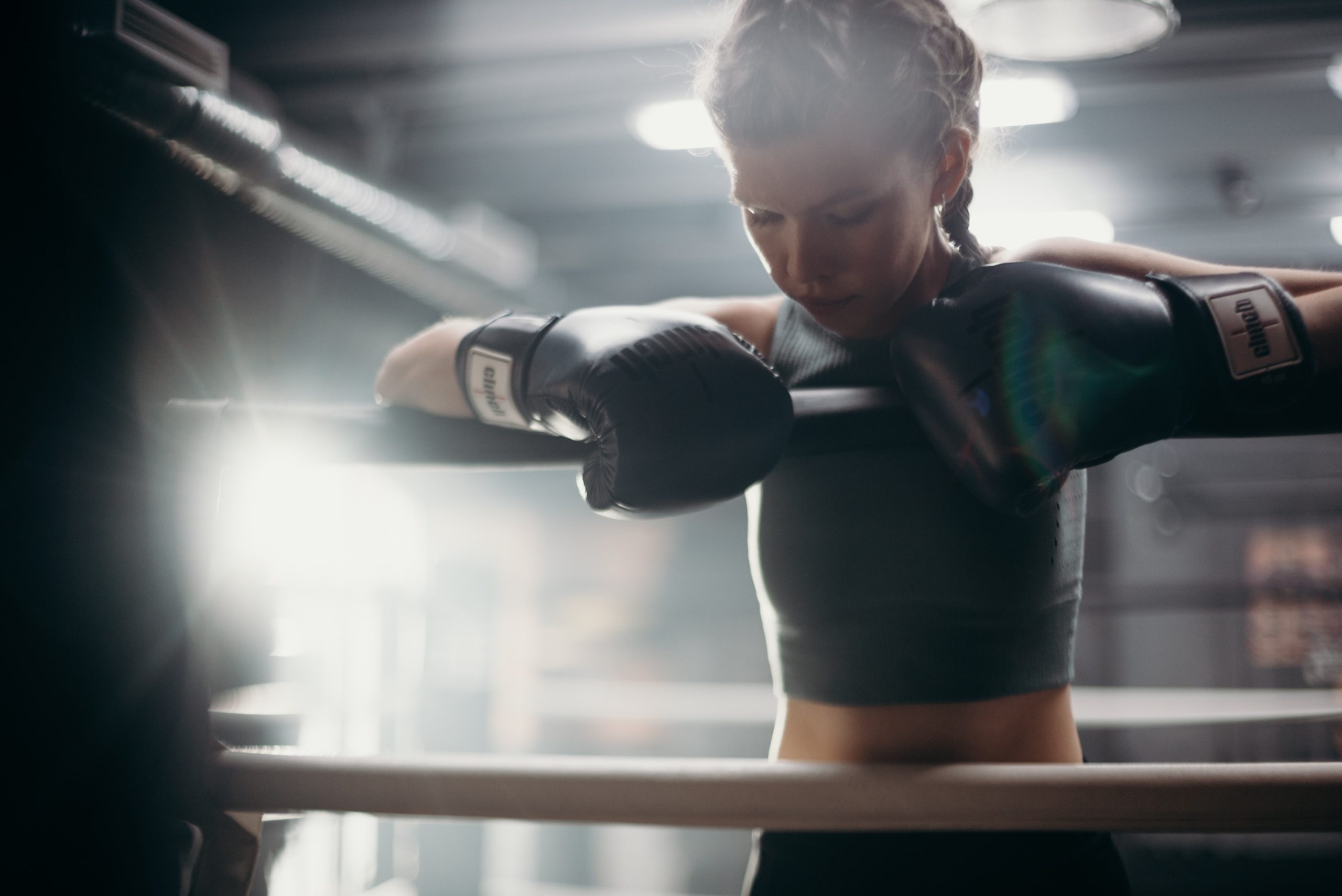 Female Influencer Boxing