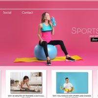 Fitness Influencer Websites