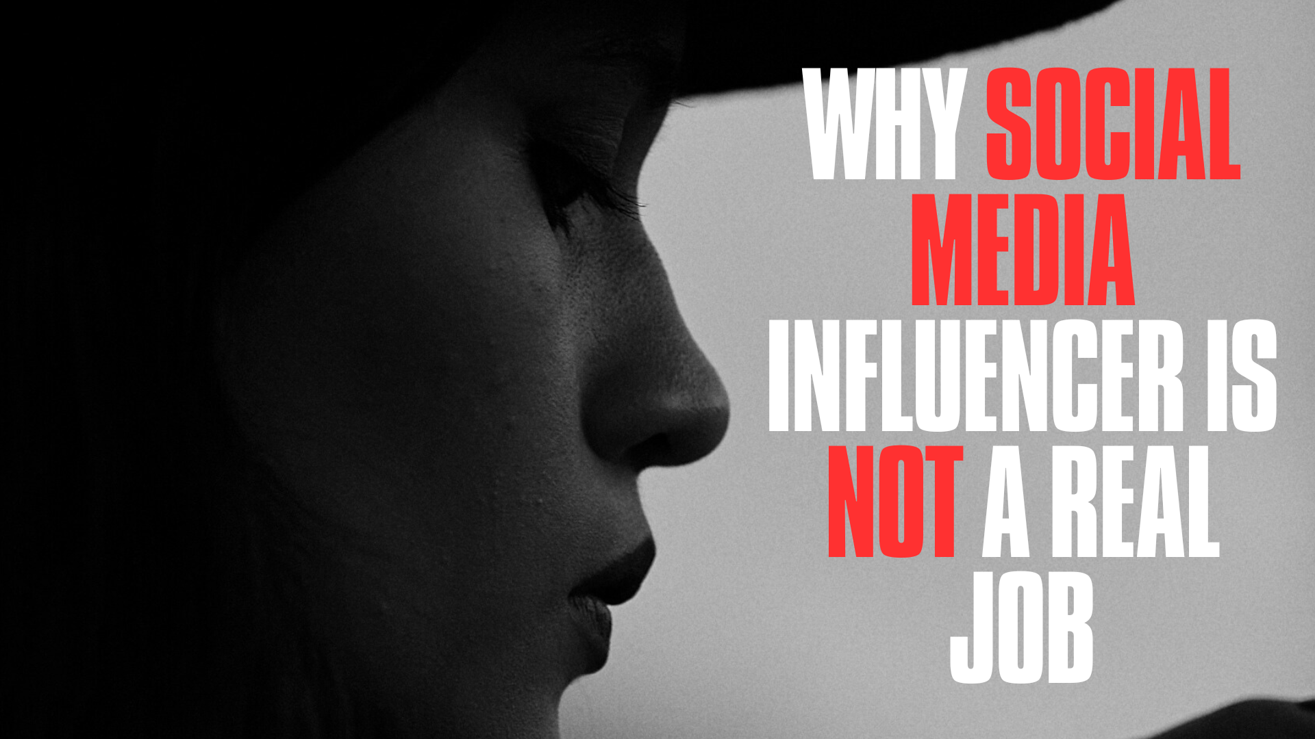 Why Social Media Influencer is Not a Real Job